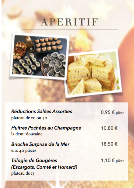 CARTE APERITIF NOEL 18